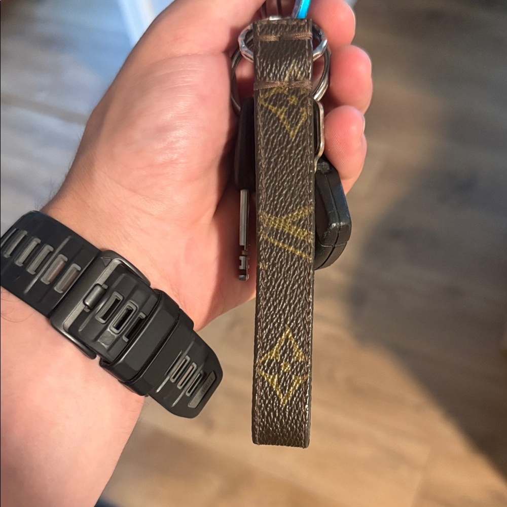 Louis Vuitton Monogram Key Holder with Gold Accents
